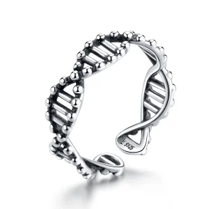 (image for) Pandora Style Silver DNA Open Ring - SCR643
