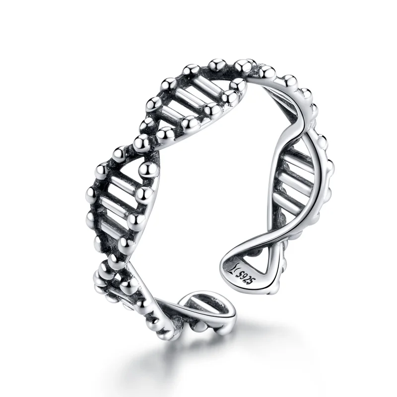 (image for) Pandora Style Silver DNA Open Ring - SCR643 - Product Image