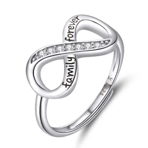 (image for) Pandora Style Silver Endless Love Open Ring - SCR579