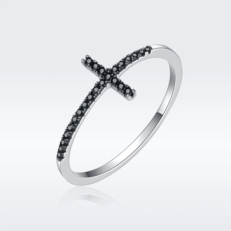 (image for) Pandora Style Silver Faith Ring - SCR067 - Product Image