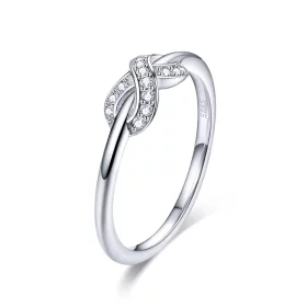 Pandora Style Silver Infinite Love Ring - SCR494