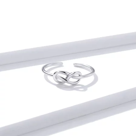 Pandora Style Silver Infinity Open Ring - BSR143
