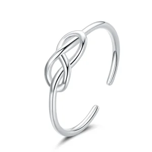 (image for) Pandora Style Silver Infinity Open Ring - BSR143