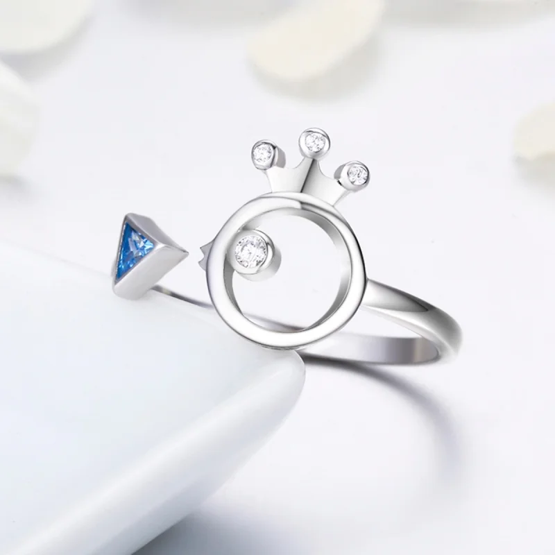 (image for) Pandora Style Silver King of Fish Ring - SCR079 - View 4
