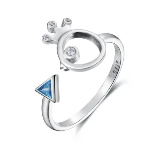 (image for) Pandora Style Silver King of Fish Ring - SCR079
