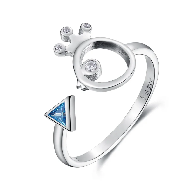 (image for) Pandora Style Silver King of Fish Ring - SCR079 - Product Image