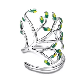 Pandora Style Silver Life Tree Ring - SCR454 Pandora Style Silver Life Tree Ring - SCR454
