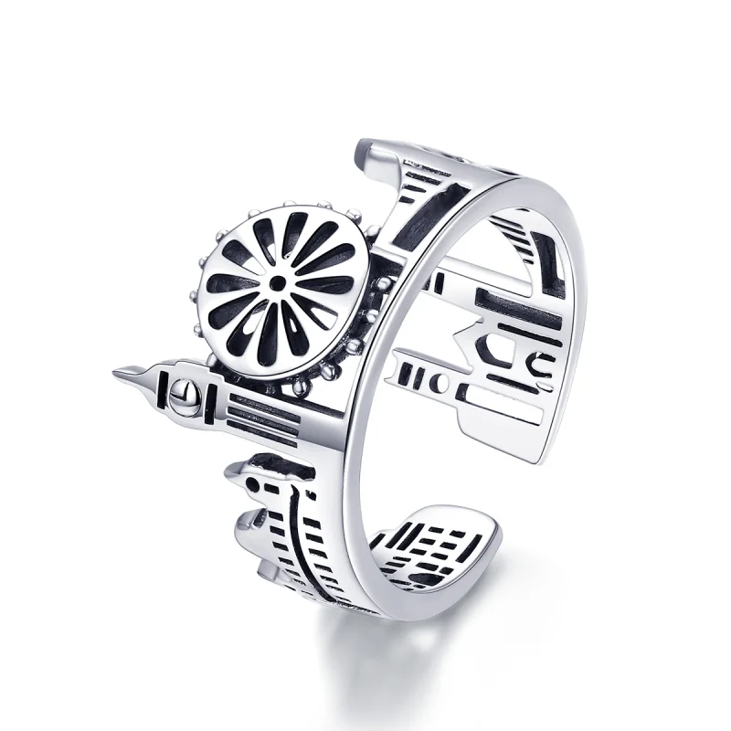 (image for) Pandora Style Silver London Open Ring - SCR474 - Product Image