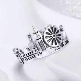 Pandora Style Silver London Ring - SCR474 Pandora Style Silver London Ring - SCR474