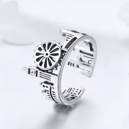 Pandora Style Silver London Ring - SCR474