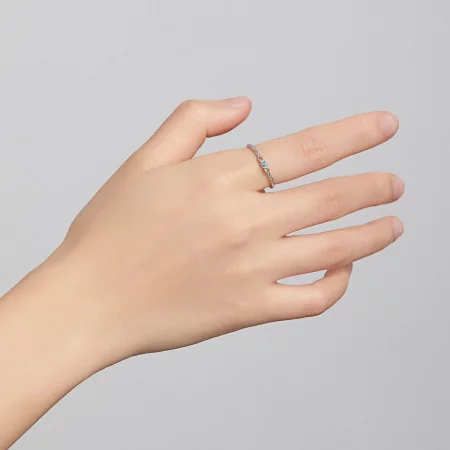 Pandora Style Silver Love of Rainbow Ring - SCR721