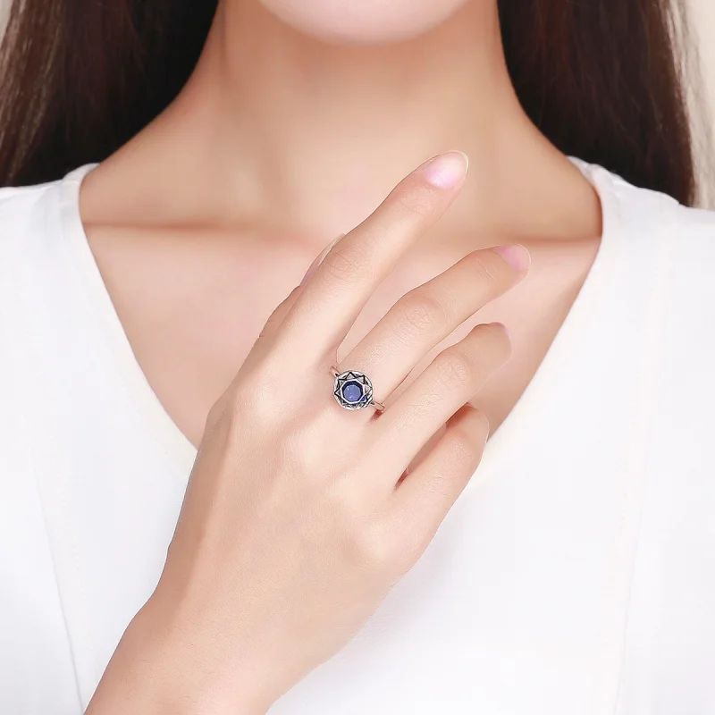 (image for) Pandora Style Silver Love Testimony Ring - SCR492 - View 7