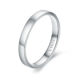 (image for) Pandora Style Silver Simple Feelings Ring - SCR343