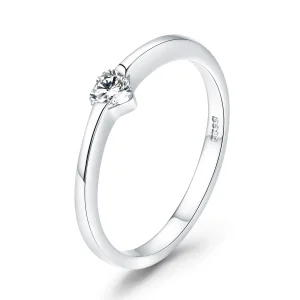 (image for) Pandora Style Silver Simple Grace Ring - SCR450