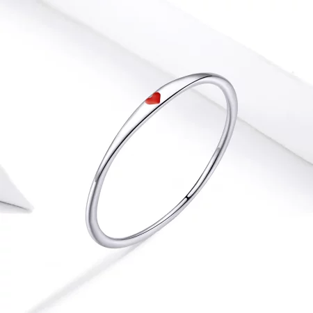 Pandora Style Silver Simple Love Ring - SCR620