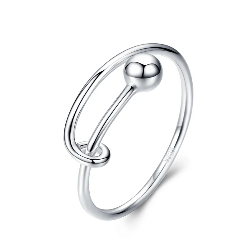 (image for) Pandora Style Silver Simple Open Ring - SCR520 - Product Image