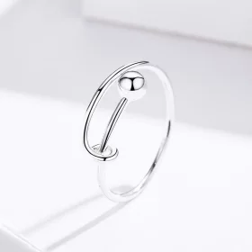 Pandora Style Silver Simple Ring - SCR520 Pandora Style Silver Simple Ring - SCR520