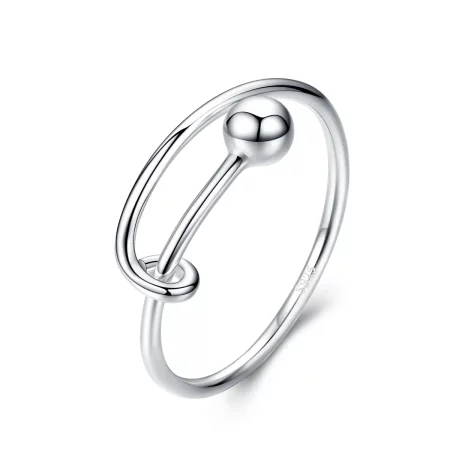 Pandora Style Silver Simple Ring - SCR520