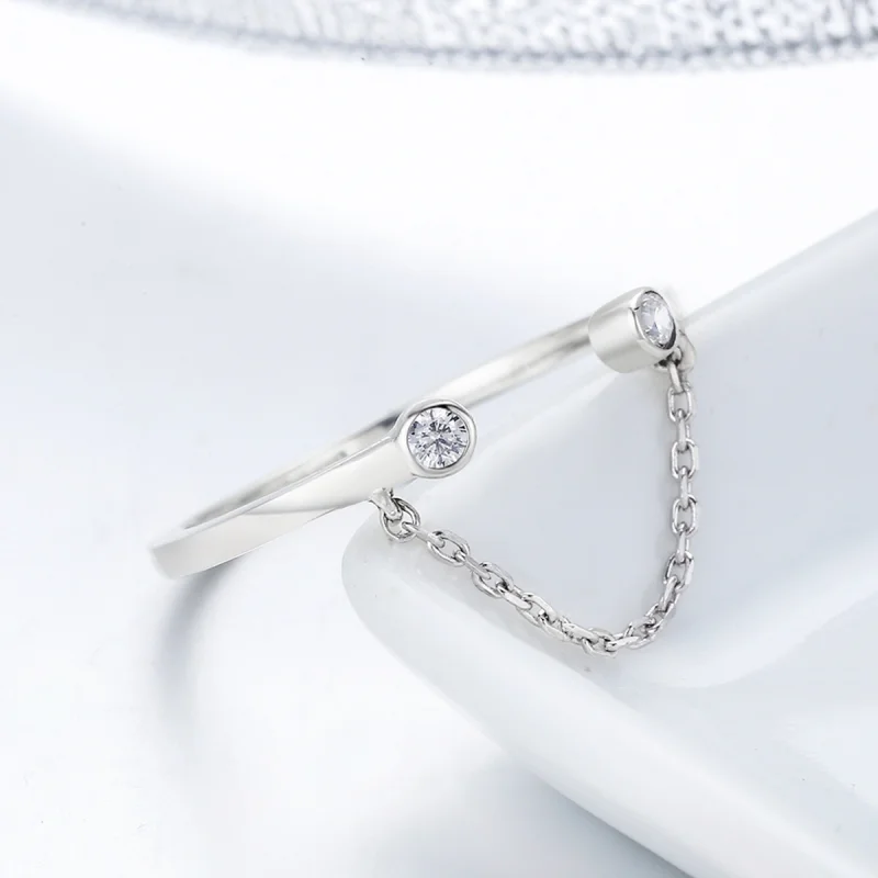 (image for) Pandora Style Silver Smile Face Open Ring - SCR216 - View 8