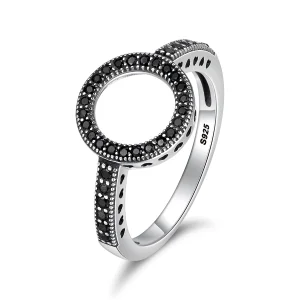 (image for) Pandora Style Silver Sparkling Halo Ring - SCR112