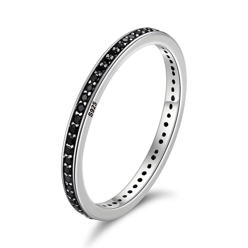 (image for) Pandora Style Silver Sparkling Pots Ring - SCR114 - Product Image