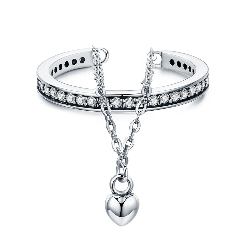(image for) Pandora Style Silver Special One Open Ring - SCR291 - Product Image