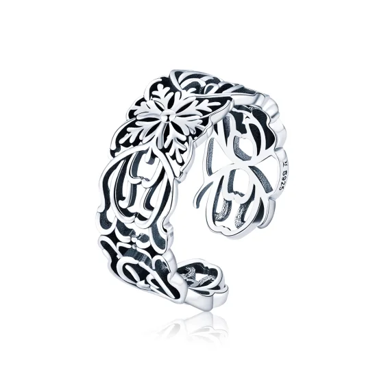 (image for) Pandora Style Silver Vintage Open Ring - SCR500
