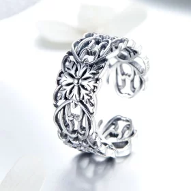 Pandora Style Silver Vintage Ring - SCR500 Pandora Style Silver Vintage Ring - SCR500