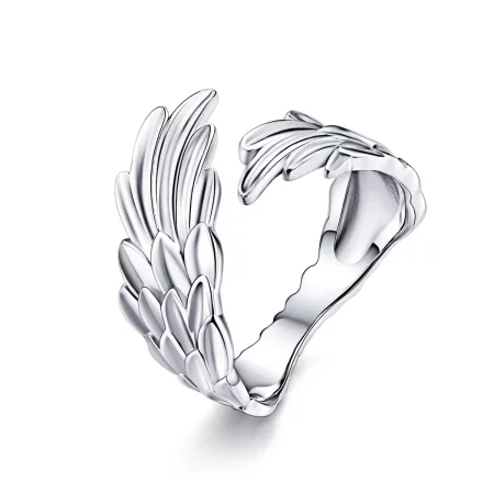 Pandora Style Silver Wings of Hope Ring - SCR512 Pandora Style Silver Wings of Hope Ring - SCR512