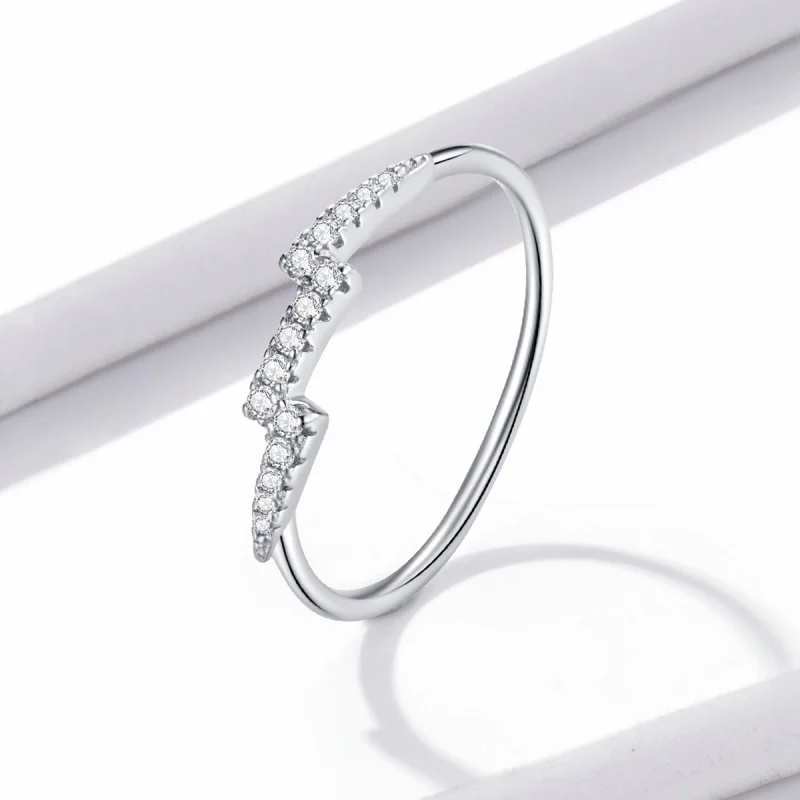 (image for) Pandora Style Simple - Meteor Ring - BSR205-A - View 2