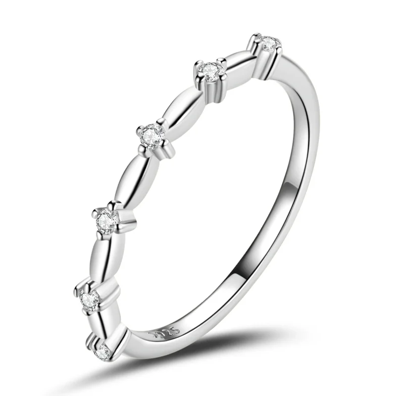 (image for) Pandora Style Simple - Starry Ring - BSR206-A - Product Image