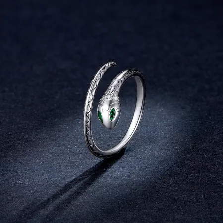 Pandora Style Snake Open Ring - BSR169