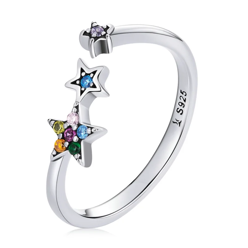 (image for) Pandora Style Star Open Ring - SCR769 - Product Image