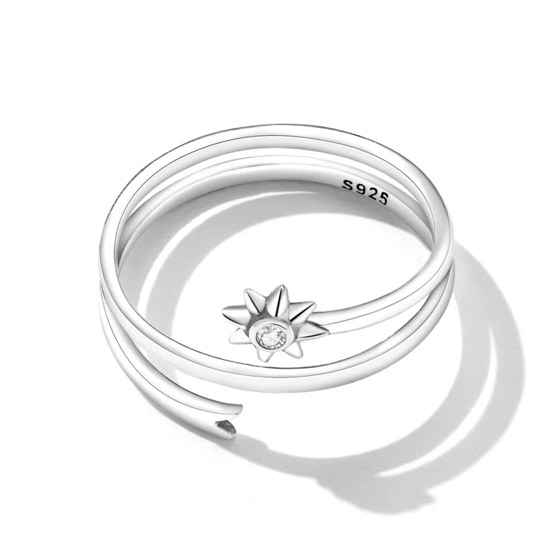 (image for) Pandora Style Wishing Meteor Open Ring - SCR810 - View 5