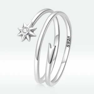 (image for) Pandora Style Wishing Meteor Open Ring - SCR810