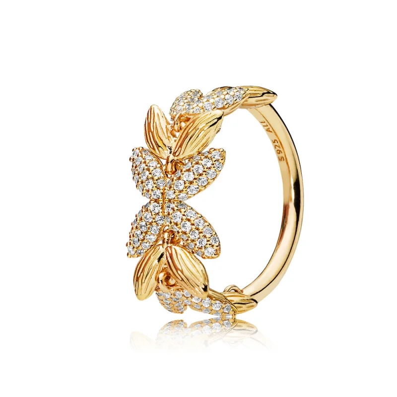 (image for) Limited Edition Circle of Seeds Ring, PANDORA Shine™ & Clear CZ - 167735CZ - Product Image