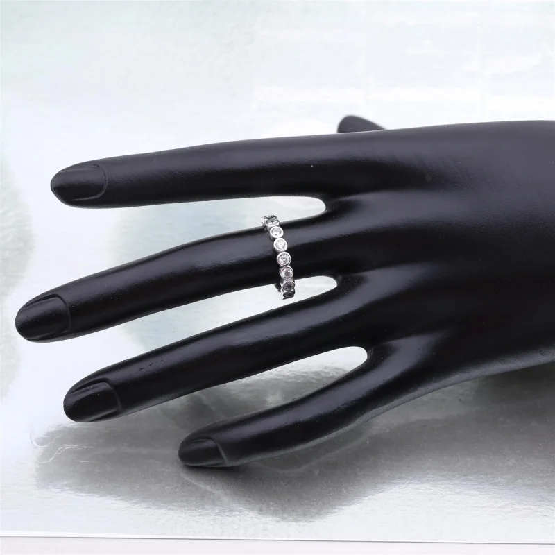 (image for) PANDORA Alluring Petite Brilliant Stackable Ring, Clear Cz - 190941CZ - View 4