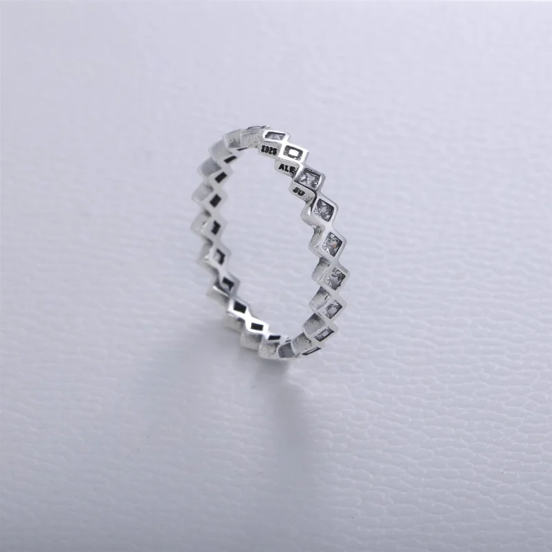 (image for) PANDORA Alluring Princess, Eternity Rings - 190944CZ - View 2