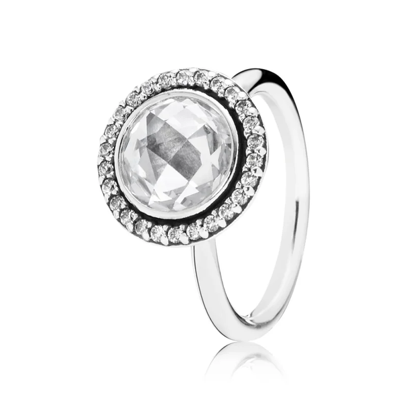 (image for) PANDORA Brilliant Legacy with Clear CZ Ring RETIRED - 190904CZ - Product Image