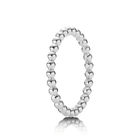 PANDORA Bubble Stacking Ball Ring - 190615