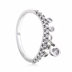 PANDORA Chandelier Droplets Ring, Clear CZ - 197108CZ PANDORA Chandelier Droplets Ring, Clear CZ - 197108CZ