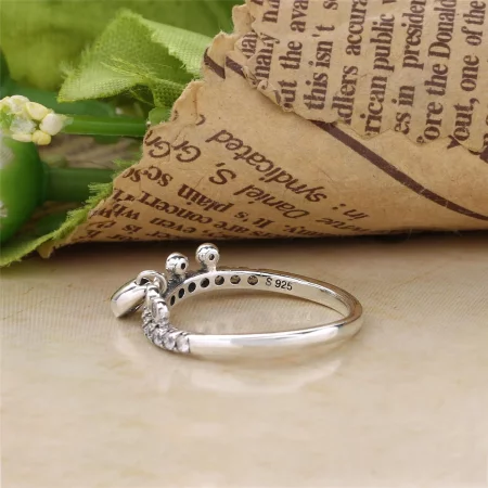 PANDORA Chandelier Droplets Ring, Clear CZ - 197108CZ