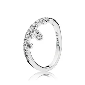 PANDORA Chandelier Droplets Ring, Clear CZ - 197108CZ PANDORA Chandelier Droplets Ring, Clear CZ - 197108CZ