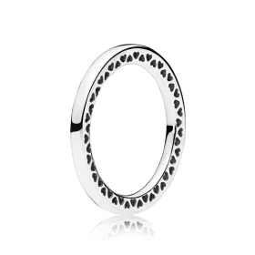 PANDORA Classic Hearts of PANDORA Ring - 196237 PANDORA Classic Hearts of PANDORA Ring - 196237