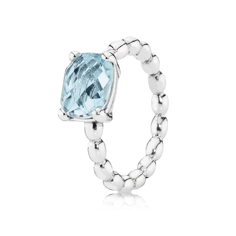 (image for) PANDORA Cool Breeze, Blue Topaz - 190869BTP - Rings - Product Image