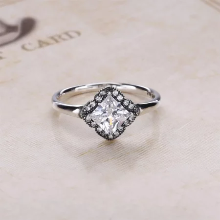 PANDORA Crystallised Floral Fancy Ring - 190966CZ