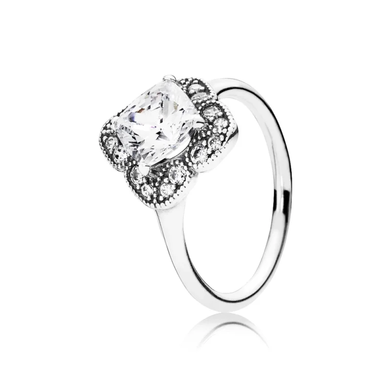 (image for) PANDORA Crystallised Floral Fancy Ring - 190966CZ - Product Image