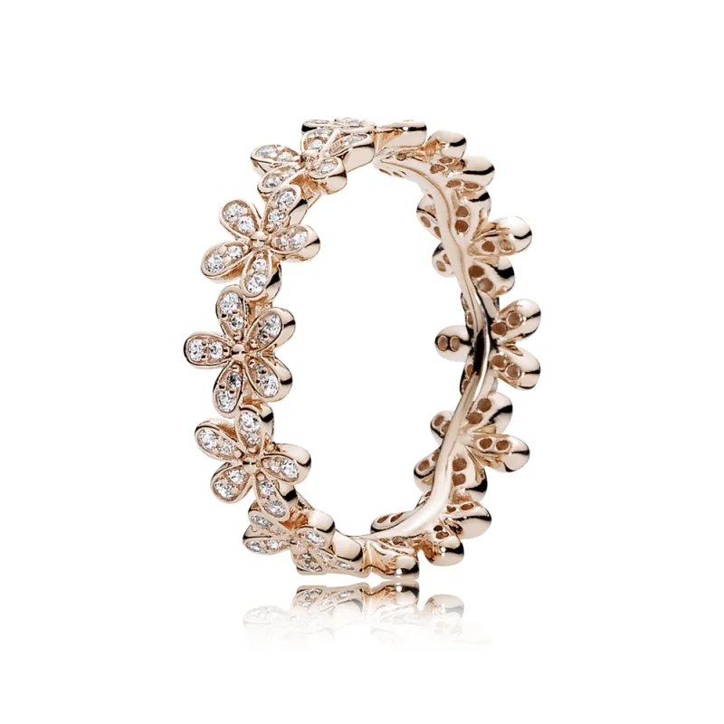 (image for) PANDORA Dazzling Daisy Band Ring - 180934CZ - Product Image
