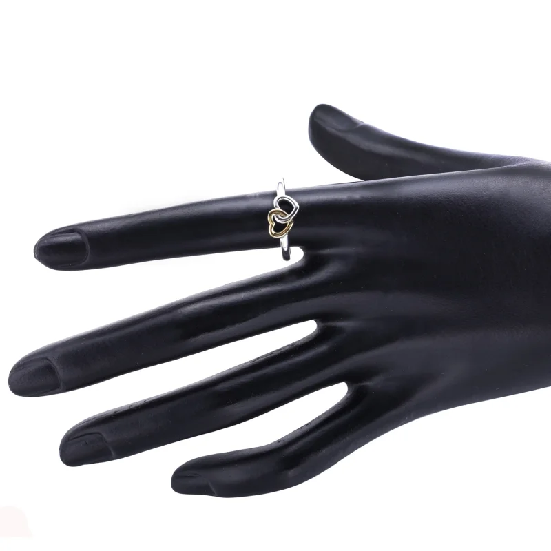 (image for) PANDORA Entwined Hearts Ring - 190927 - View 4