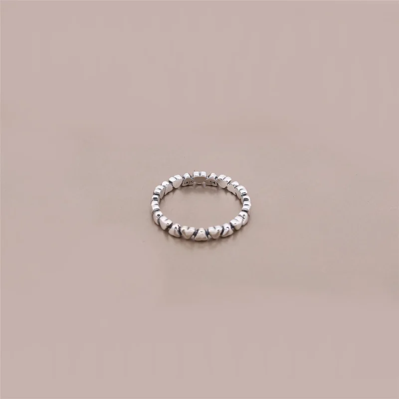 (image for) PANDORA Forever Love Stackable Ring - 190837 - View 3